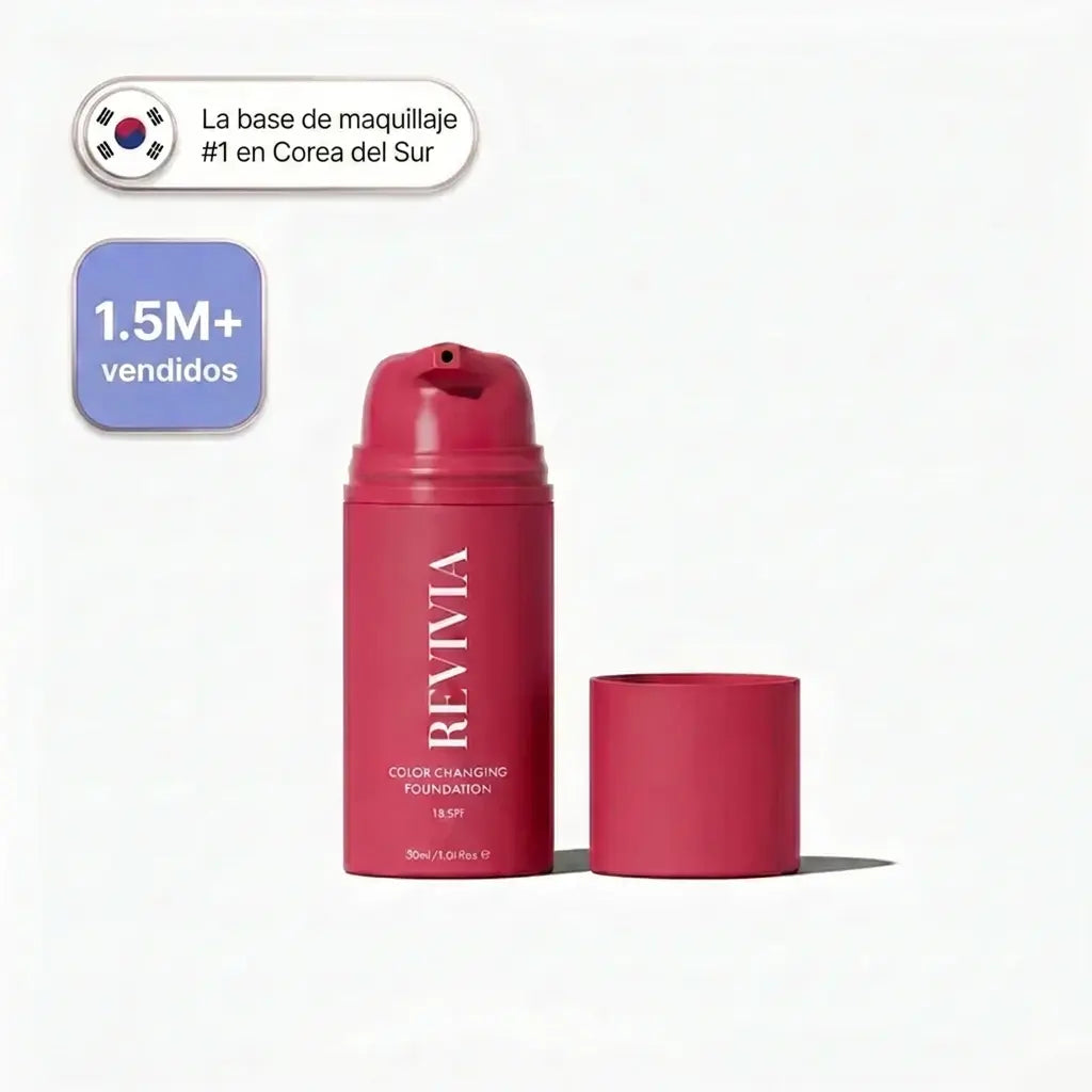 REVIVIA Base de maquillaje que cambia de color